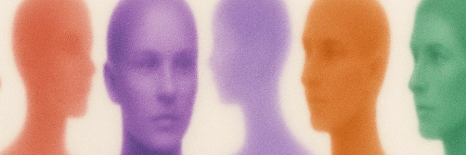 Colorful abstract header